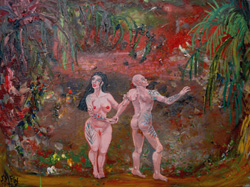 Felix Weber Alles wird Gut oil and acrylic on canvas 2008_9 17128_80x60